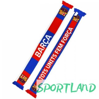 Szalik FC Barcelona Double Knitted Scarf N30 5004BUD30 wielokolorowy