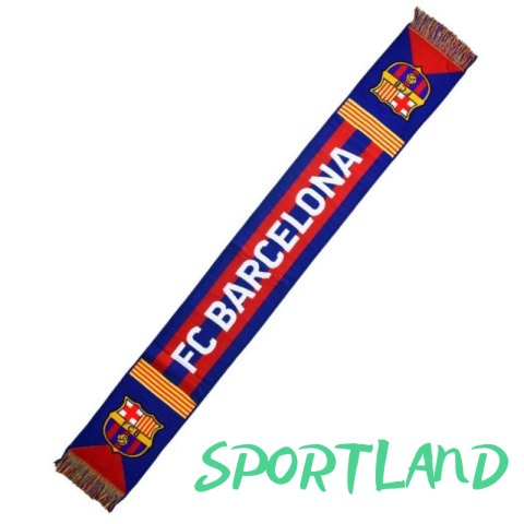 Szalik FC Barcelona Scarf N40 5004BUT40 wielokolorowy Szalik FC Barcelona Scarf N40 5004BUT40 wielokolorowy