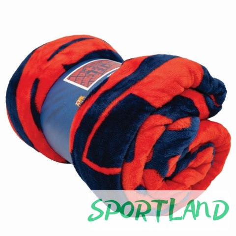 Koc FC Barcelona blanket logo 121685 wielokolorowy Koc FC Barcelona blanket logo 121685 wielokolorowy