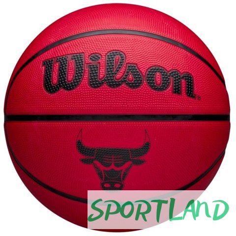 Piłka do koszykówki Wilson NBA Team Tribute Solid Chicago Bulls Ball WZ4025405XB 5 Piłka do koszykówki Wilson NBA Team Tribute Solid Chicago Bulls Ball WZ4025405XB 5