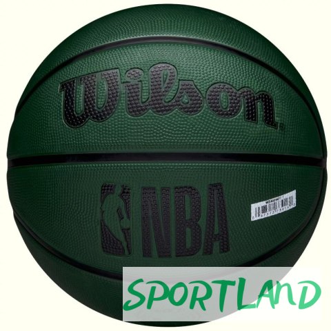 Piłka do koszykówki Wilson NBA Team Tribute Solid Milwaukee Bucks Ball WZ4025417XB 5 Piłka do koszykówki Wilson NBA Team Tribute Solid Milwaukee Bucks Ball WZ4025417XB 5