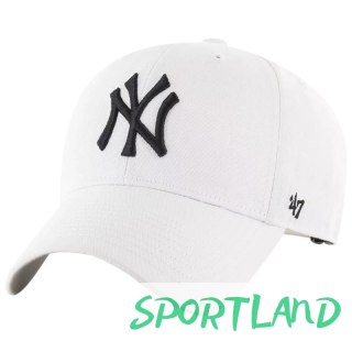 Czapka z daszkiem 47 Brand MLB New York Yankees Cap BB-RAC17CTP-WH One size