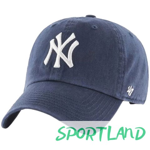 Czapka z daszkiem 47 Brand New York Yankees MLB Clean Up Cap B-RGW17GWS-NY One size Czapka z daszkiem 47 Brand New York Yankees MLB Clean Up Cap B-RGW17GWS-NY One size