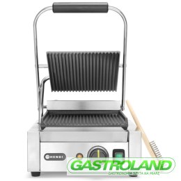 Kontakt grill kontaktowy ryflowany pojedynczy 1800W - Hendi 263501