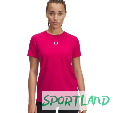 Koszulka Under Armour Rival Core SS W 1383648 681 L Koszulka Under Armour Rival Core SS W 1383648 681 L