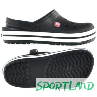 Sandały, klapki Crocs Crocband czarne 11016 41-42