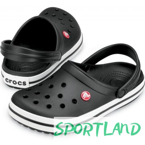 Sandały, klapki Crocs Crocband czarne 11016 46-47