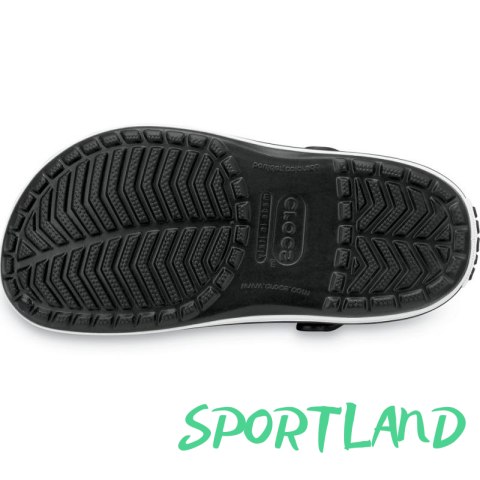 Sandały, klapki Crocs Crocband czarne 11016 46-47