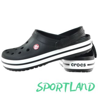 Sandały, klapki Crocs Crocband czarne 11016 48-49