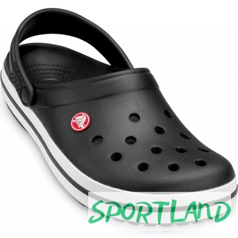 Sandały, klapki Crocs Crocband czarne 11016 48-49 Sandały, klapki Crocs Crocband czarne 11016 48-49