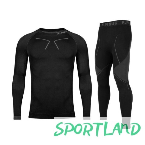 Bielizna termoaktywna Alpinus Tactical Base Layer Set czarno-szara M GT43276 S Bielizna termoaktywna Alpinus Tactical Base Layer Set czarno-szara M GT43276 S