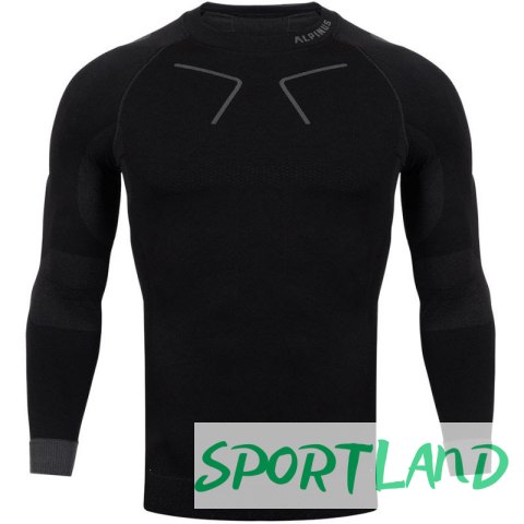 Bielizna termoaktywna Alpinus Tactical Base Layer Set czarno-szara M GT43276 S Bielizna termoaktywna Alpinus Tactical Base Layer Set czarno-szara M GT43276 S