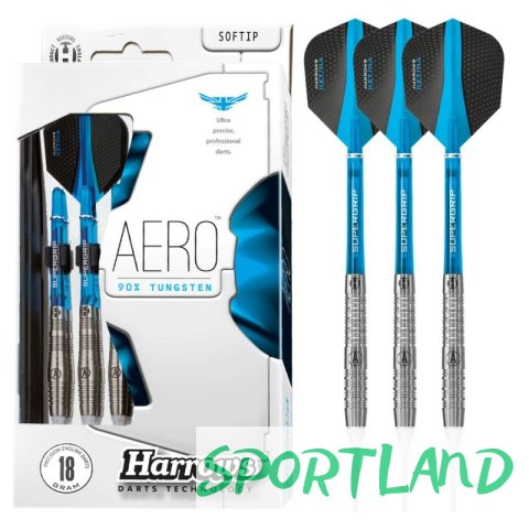 Rzutki Harrows Aero 90% Softip HS-TNK-000013264 18 gR B. Rzutki Harrows Aero 90% Softip HS-TNK-000013264 18 gR B.