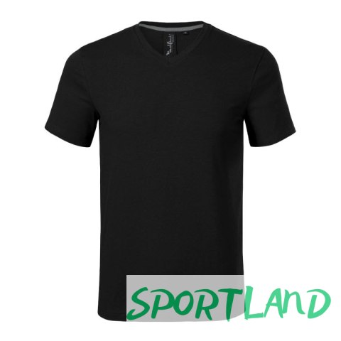 Koszulka Malfini Action V-neck M MLI-70001 czarny L