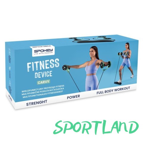 Multifunkcyjny przyrząd fitness 2w1 Spokey Carvy SPK-943077 N/A Multifunkcyjny przyrząd fitness 2w1 Spokey Carvy SPK-943077 N/A