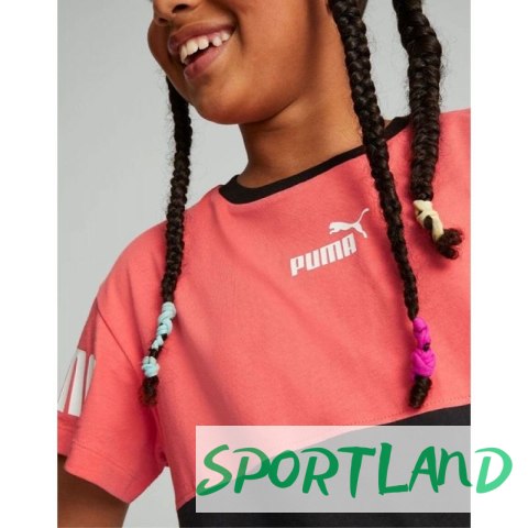 Koszulka Puma Power Colorblock Jr 670204 35 128 Koszulka Puma Power Colorblock Jr 670204 35 128