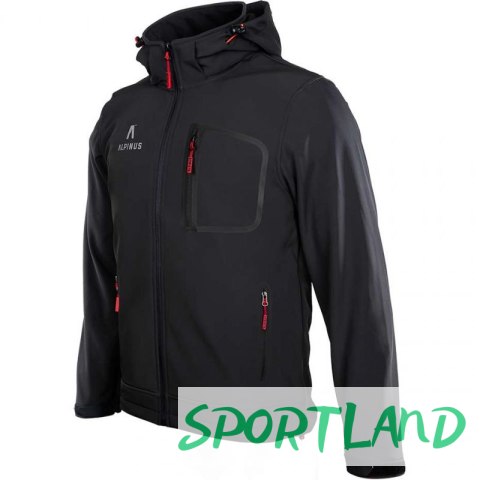 Kurtka Softshell Alpinus Stenshuvud czarna BR43371 2XL