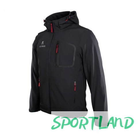 Kurtka Softshell Alpinus Stenshuvud czarna BR43371 2XL