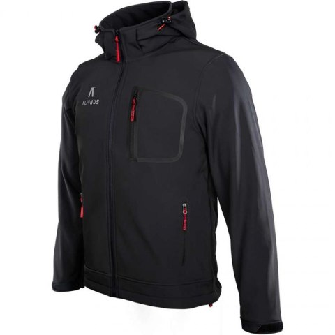 Kurtka Softshell Alpinus Stenshuvud czarna BR43371 L Kurtka Softshell Alpinus Stenshuvud czarna BR43371 L
