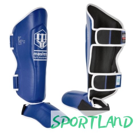 Nagolenniki Masters NS-30 (WAKO APPROVED) 1115111-M02 niebieski+M Nagolenniki Masters NS-30 (WAKO APPROVED) 1115111-M02 niebieski+M
