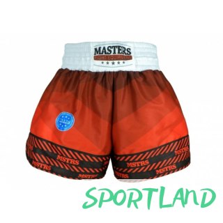 Spodenki Masters do kickboxingu Skb-W M 06654-02M czerwony+XL