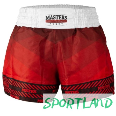 Spodenki Masters do kickboxingu Skb-W M 06654-02M czerwony+M Spodenki Masters do kickboxingu Skb-W M 06654-02M czerwony+M