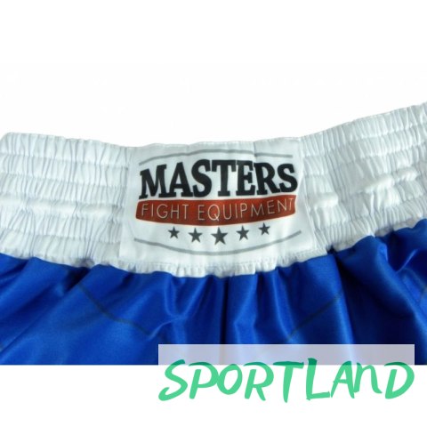Spodenki Masters do kickboxingu Skb-W M 06654-02M niebieski+XXL Spodenki Masters do kickboxingu Skb-W M 06654-02M niebieski+XXL