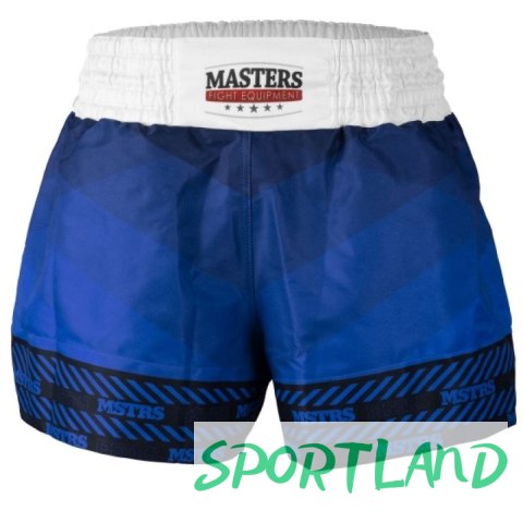 Spodenki Masters do kickboxingu Skb-W M 06654-02M niebieski+XXL Spodenki Masters do kickboxingu Skb-W M 06654-02M niebieski+XXL