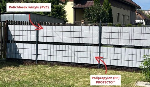 Taśma ogrodzeniowa PASKI 6 x 2,55mb CLASSIC 19cm PROTECTO™ SZARA + 12 klipsów GRATIS Taśma ogrodzeniowa PASKI 6 x 2,55mb CLASSIC 19cm PROTECTO™ SZARA + 12 klipsów GRATIS