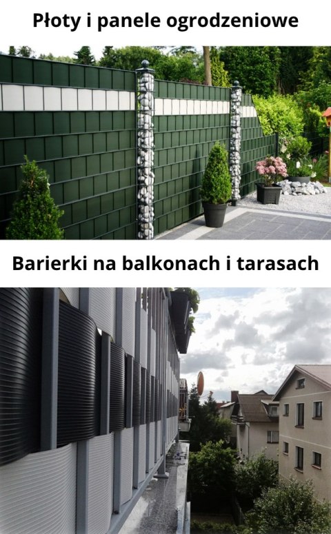 Taśma ogrodzeniowa PASKI 6 x 2,55mb CLASSIC 19cm PROTECTO™ ZIELONA + 12 klipsów GRATIS Taśma ogrodzeniowa PASKI 6 x 2,55mb CLASSIC 19cm PROTECTO™ ZIELONA + 12 klipsów GRATIS