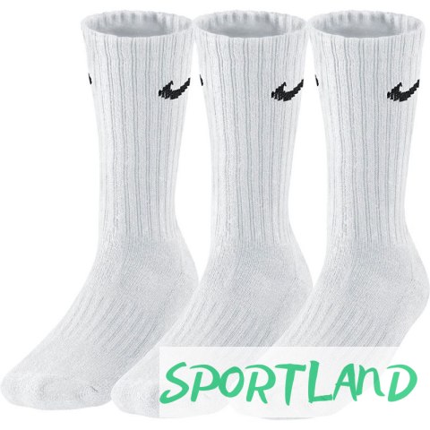 Skarpety Nike Value Cotton 3pak SX4508-101 34-38 Skarpety Nike Value Cotton 3pak SX4508-101 34-38