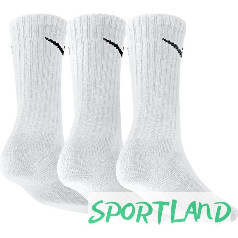 Skarpety Nike Value Cotton 3pak SX4508-101 34-38 Skarpety Nike Value Cotton 3pak SX4508-101 34-38