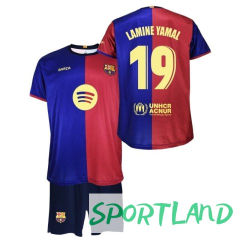 Komplet FC Barcelona Home FCB 2024/25 Lamine Yamal Jr BB19E-Y 140 Komplet FC Barcelona Home FCB 2024/25 Lamine Yamal Jr BB19E-Y 140