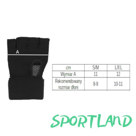 Bandaże bokserskie żelowe Masters BBŻ-MFE-1 13081-1S/M L/XL Bandaże bokserskie żelowe Masters BBŻ-MFE-1 13081-1S/M L/XL