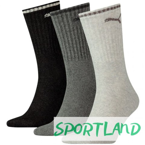 Skarpety Puma Sport Crew Stripe 3P M 907941 03 39-42 Skarpety Puma Sport Crew Stripe 3P M 907941 03 39-42