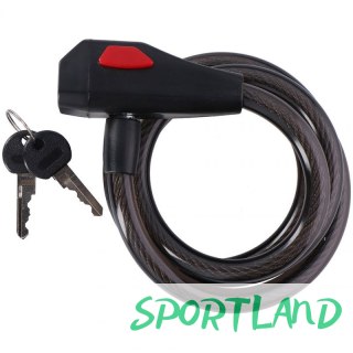 Zapięcie rowerowe Dunlop spiral cable lock 12 mm 150 cm ST 75570 N/A