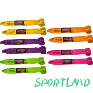 Taśmy bokserskie BBE-3-NEON 13111-304 burgundowy
