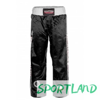 Spodnie Masters SKBP-100W (Wako Apprved) 06805-02M czarny+XXXS