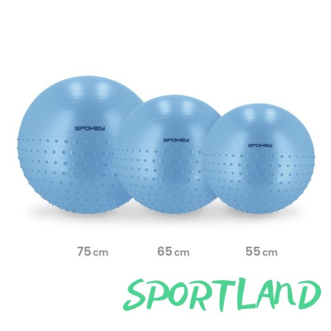 Piłka gimnastyczna Spokey Half Fit 55cm SPK-943627 55 CM