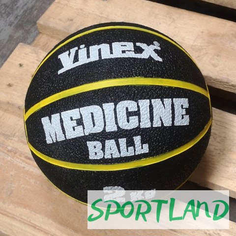 Piłka lekarska rehabilitacyjna Vinex VMB-L002 2kg HS-TNK-000008475 N/A Piłka lekarska rehabilitacyjna Vinex VMB-L002 2kg HS-TNK-000008475 N/A