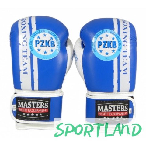 Rękawice bokserskie Masters Rbt-PZKB-W 011101-02W czerwony Rękawice bokserskie Masters Rbt-PZKB-W 011101-02W czerwony