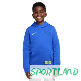 Bluza Nike FC Barcelona Club Jr FQ3449-405 S (128-137cm)