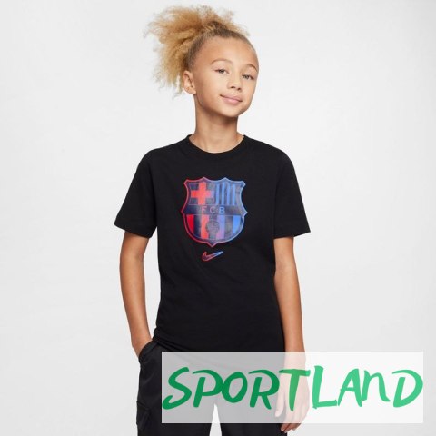 Koszulka Nike FC Barcelona Crest Tee Jr FZ0034-010 XL (158-170) Koszulka Nike FC Barcelona Crest Tee Jr FZ0034-010 XL (158-170)