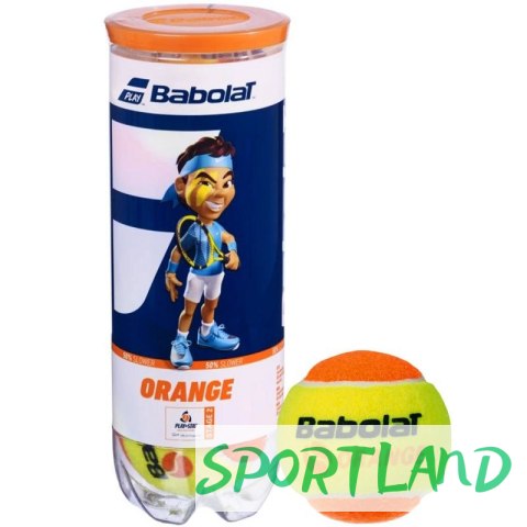 Piłki do tenisa ziemnego Babolat Stage 2 Orange 3 szt. 116070 N/A Piłki do tenisa ziemnego Babolat Stage 2 Orange 3 szt. 116070 N/A