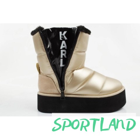 Buty, śniegowce Karl Lagerfeld Thermo W KL48554HGD 38