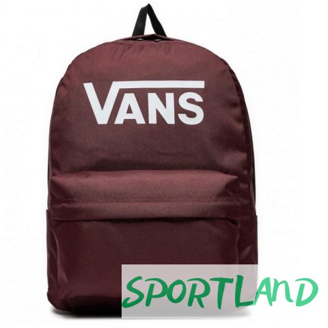 Plecak Vans Old Skool Print Backpack VN000H504QU1 bordowy Plecak Vans Old Skool Print Backpack VN000H504QU1 bordowy