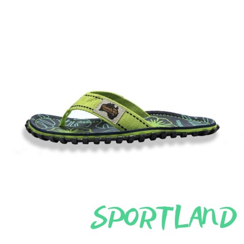 Japonki Gumbies Islander Flip-Flops Lime Hibiscus GU-FFISL148 37 Japonki Gumbies Islander Flip-Flops Lime Hibiscus GU-FFISL148 37
