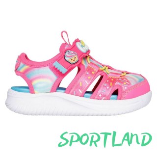 Sandały Skechers Jumpsters Sandal - Sprinkle Wonder Jr 303273N-HPMT EU 23