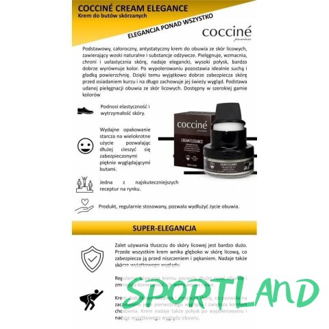 Preparat Coccine bezbarwny krem do skór licowych DA0241 N/A Preparat Coccine bezbarwny krem do skór licowych DA0241 N/A