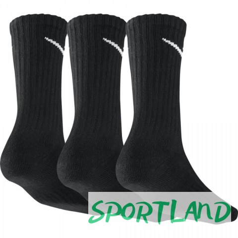 Skarpety Nike Value Cotton 3pak SX4508-001 42-46 Skarpety Nike Value Cotton 3pak SX4508-001 42-46